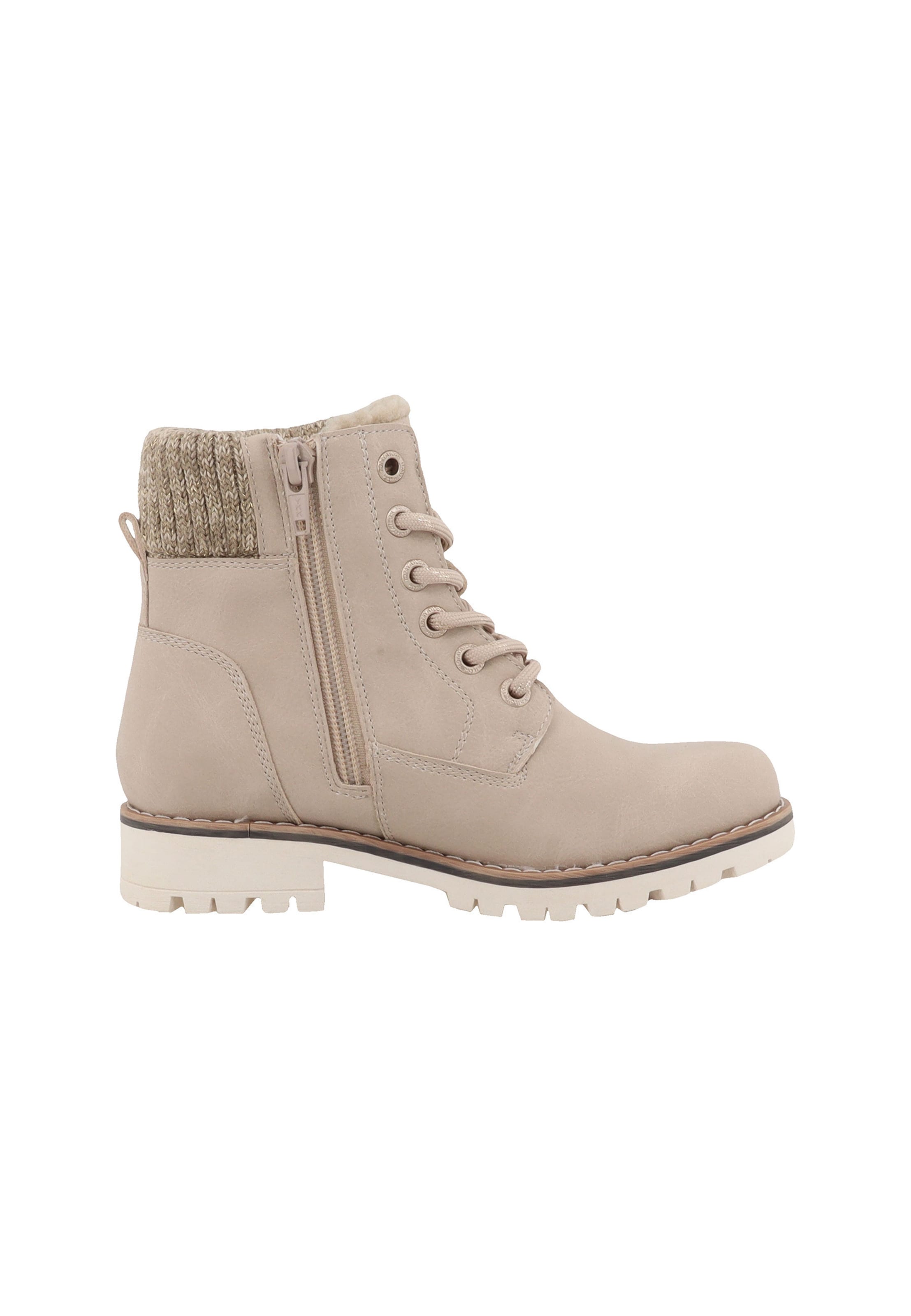 TOM TAILOR Laarzen in Beige: voorkant