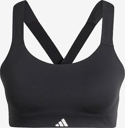 fekete / fehér ADIDAS PERFORMANCE Sportmelltartók 'Impact Luxe', Termék nézet