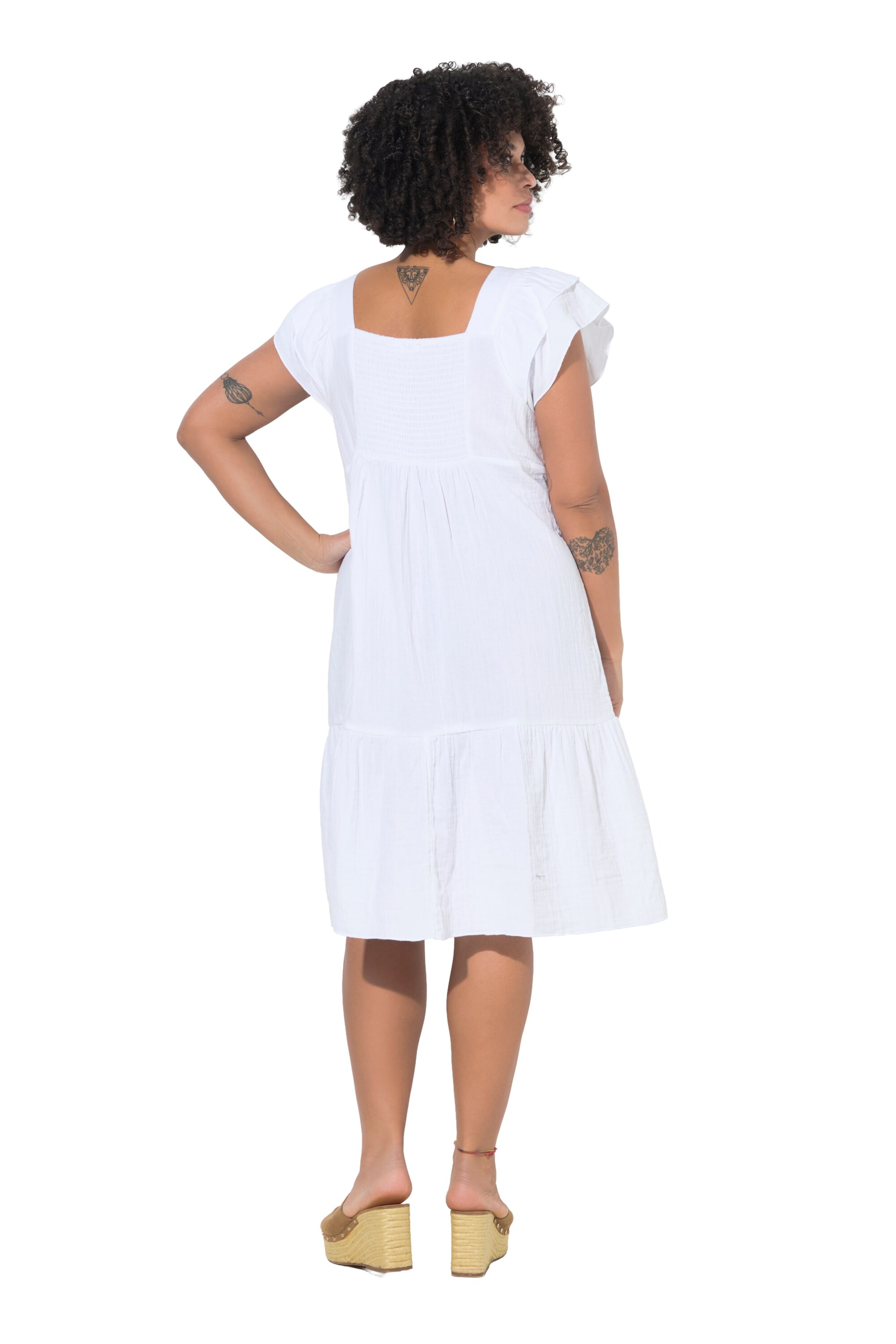 Angel of Style Dress in White
