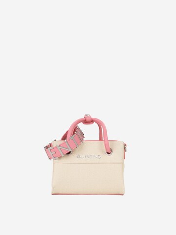 Cabas 'Valentino Sac Shopping Alexia Summer Naturale / Rose' VALENTINO en beige : devant