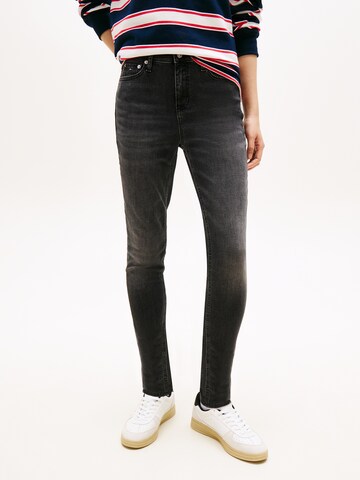 Tommy Jeans Skinny Jeans 'NORA' in Black: front