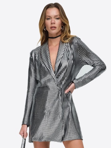 No Matter What Kleid in Silber
