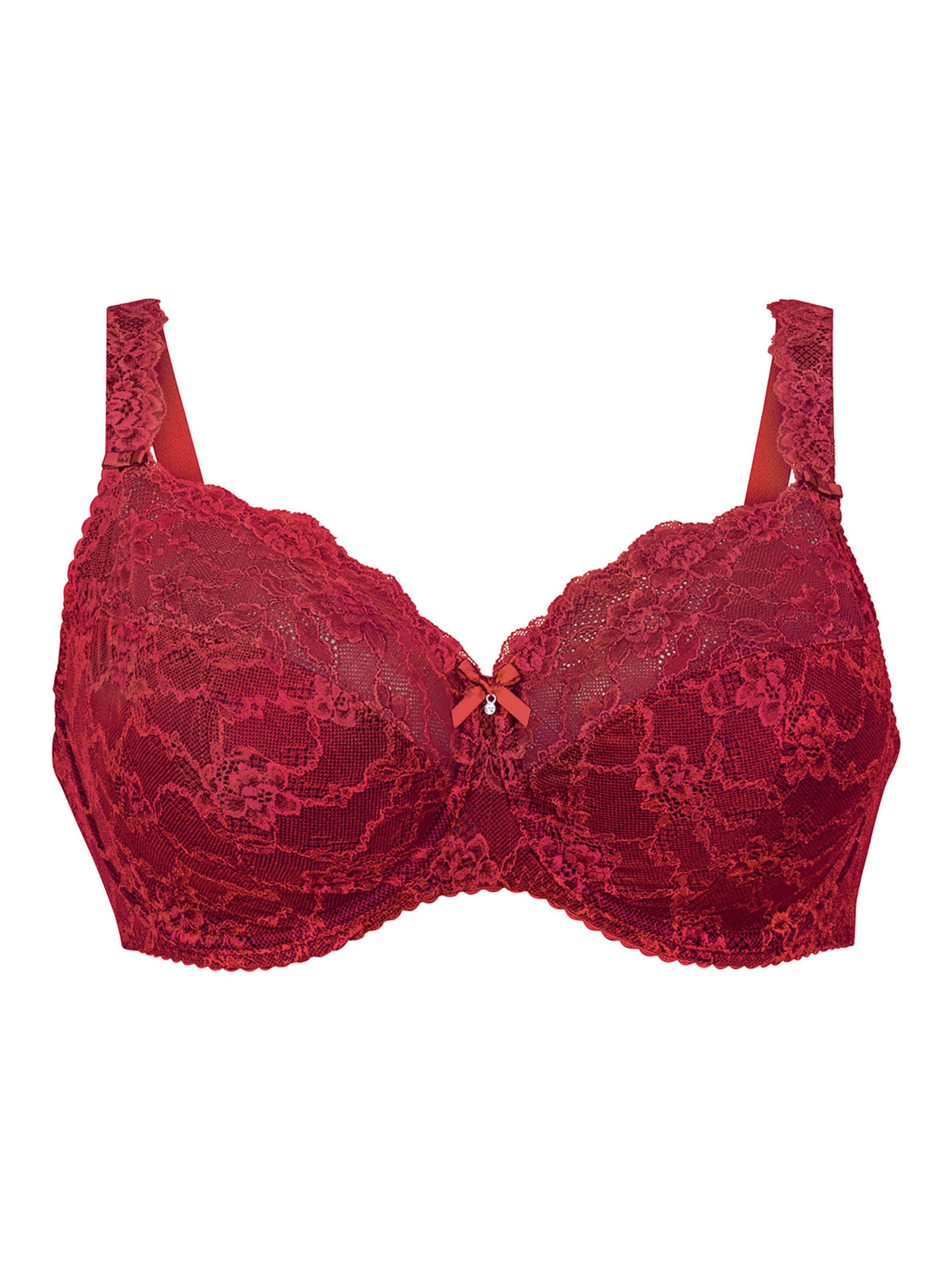 ANITA Minimizer BH 'Bobette'‌ in Rot: Vorderseite