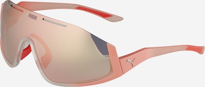 PUMA Sunglasses in Dusky pink / Red / Transparent, Item view