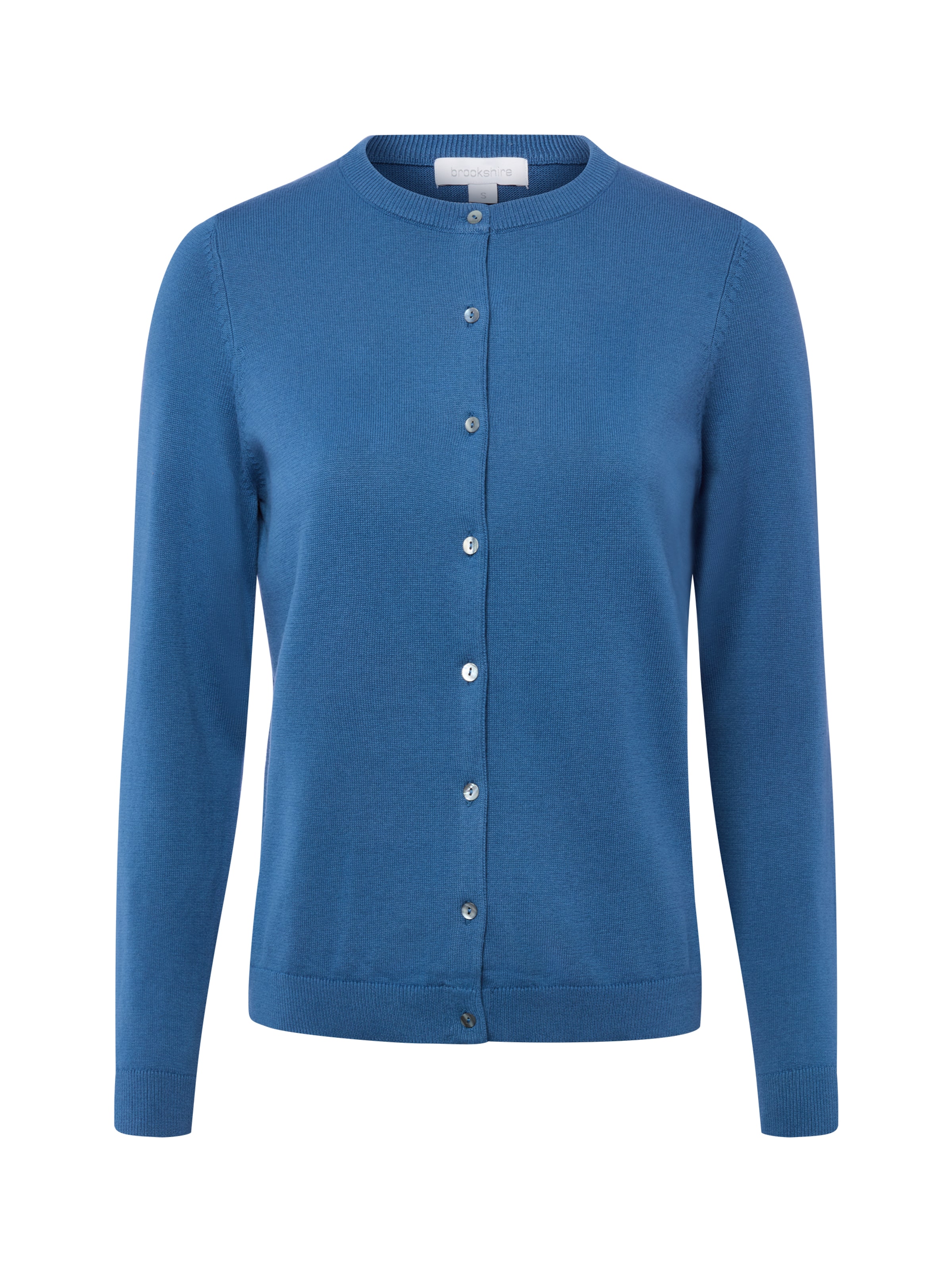 Brookshire Strickjacke in Blau: Vorderseite