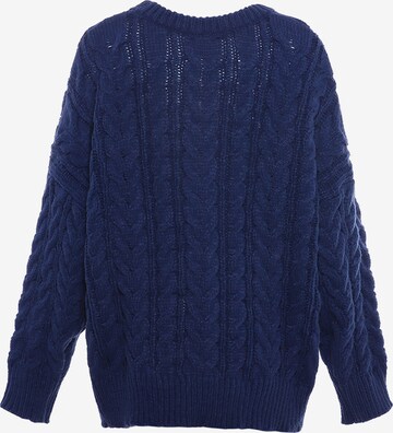 BLONDA Pullover in Blau