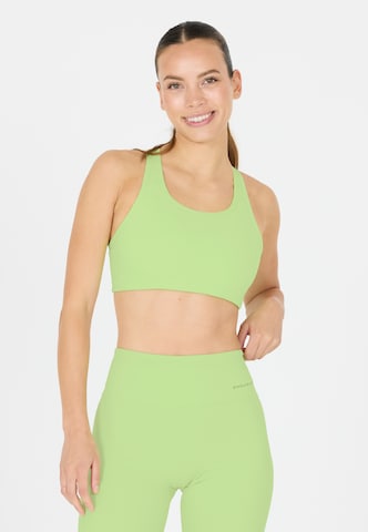 ENDURANCE Bralette Sports bra 'Alanie' in Green: front