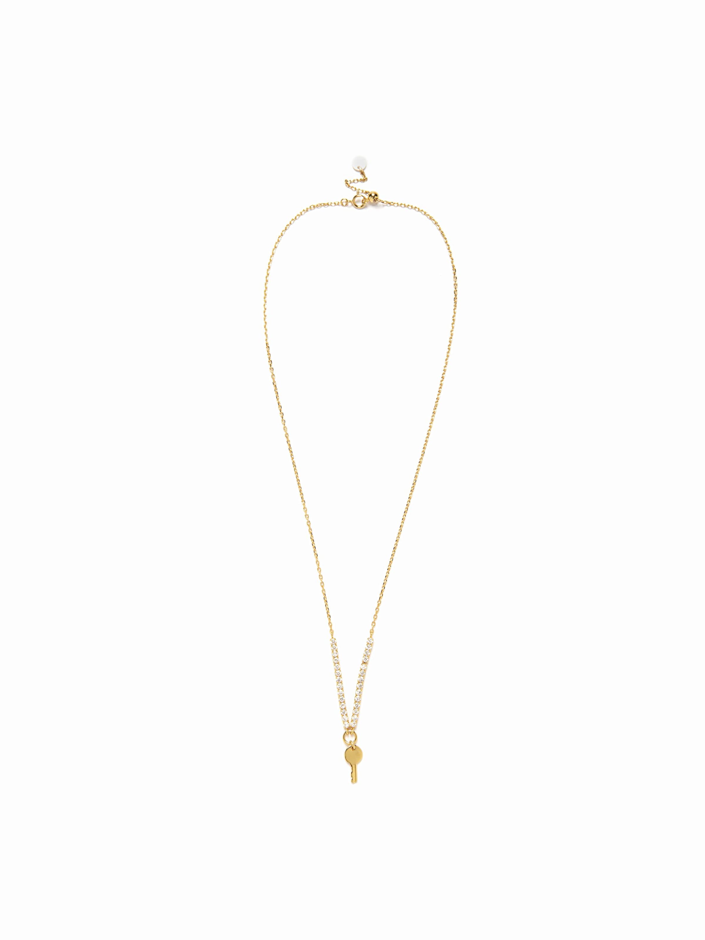 Luxenter - Cadena 'TALYA' en amarillo: frente