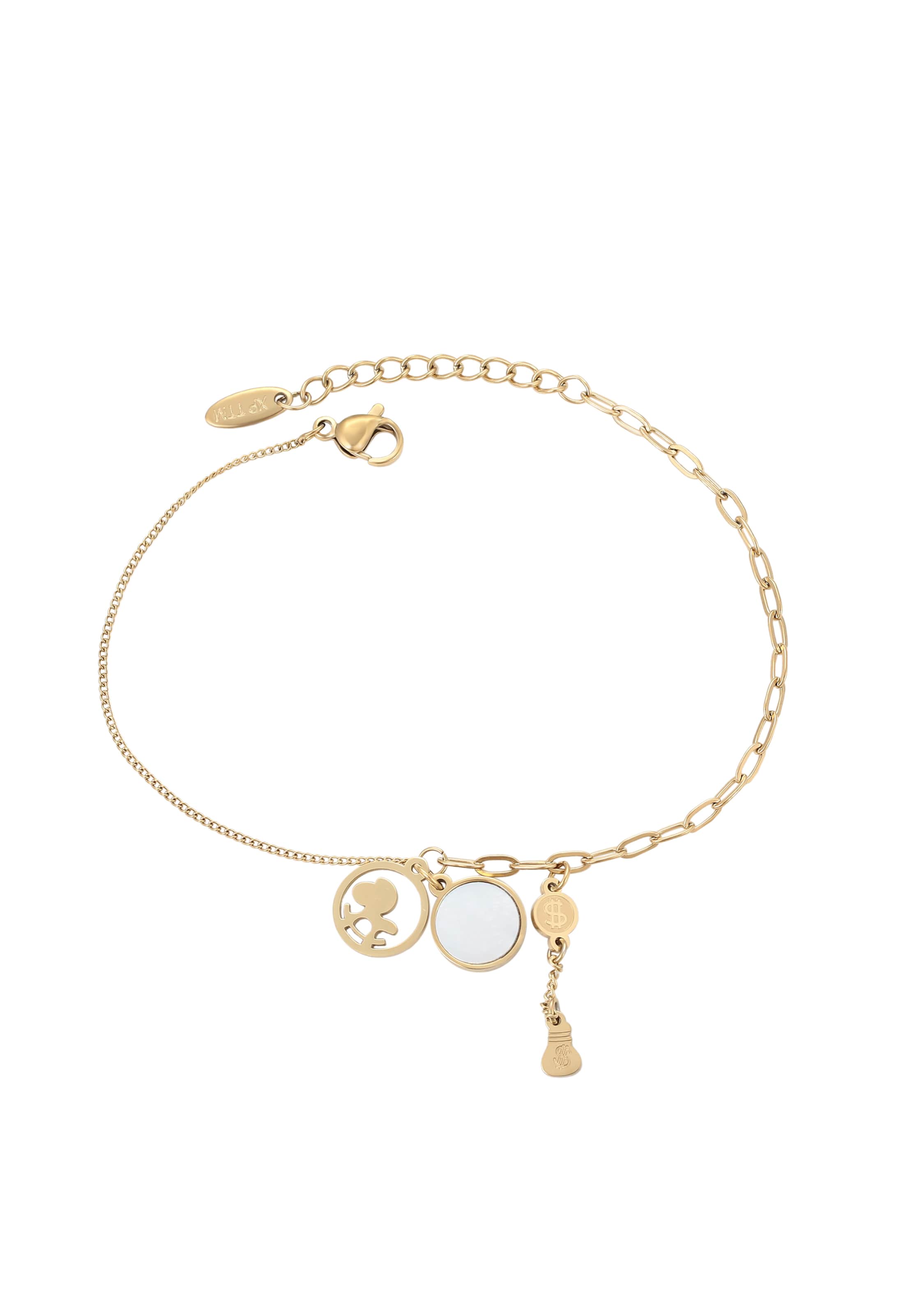 Gaya Armband in Goud: voorkant