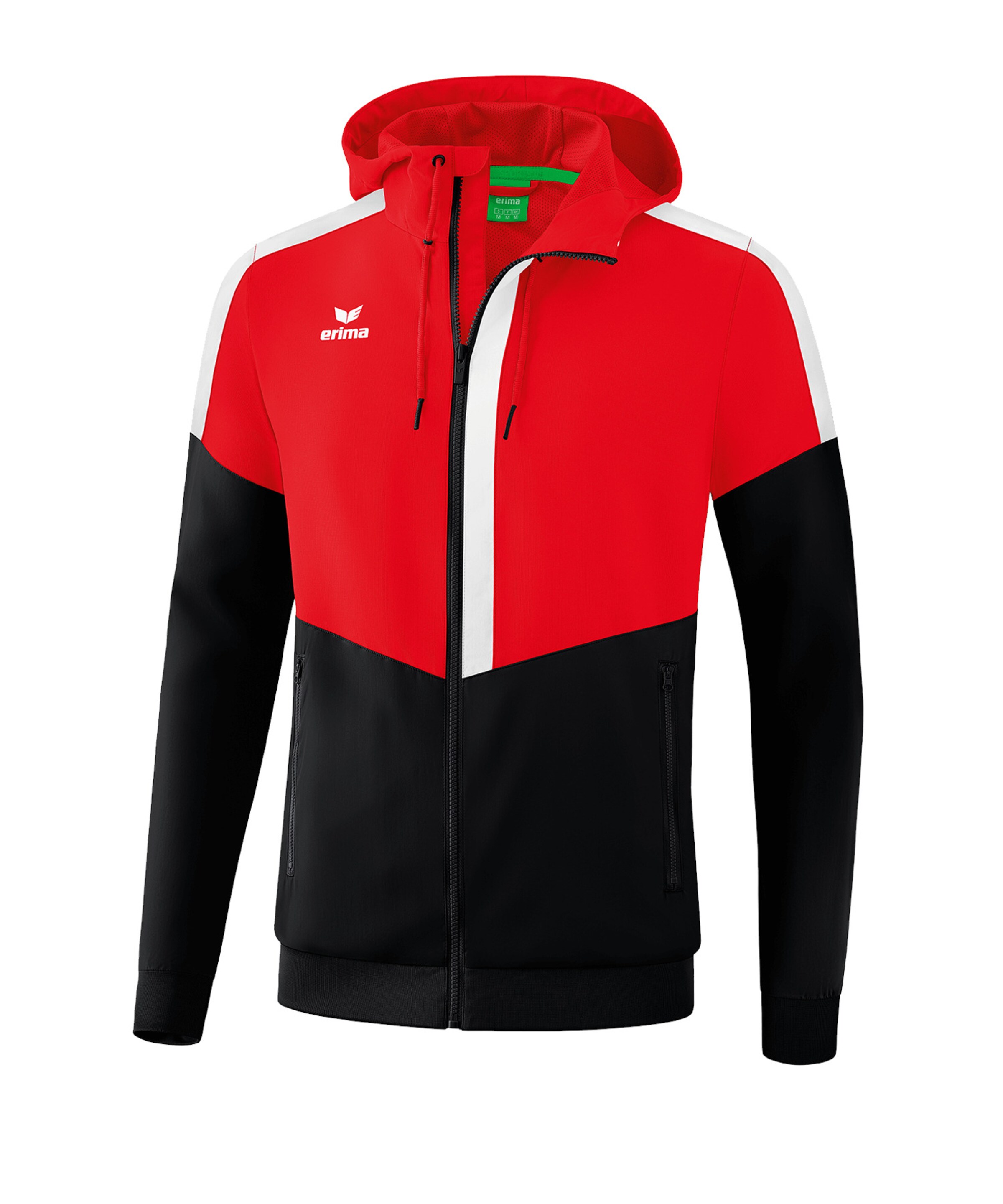 ERIMA Sportjacke 'Squad' in Rot: Vorderseite