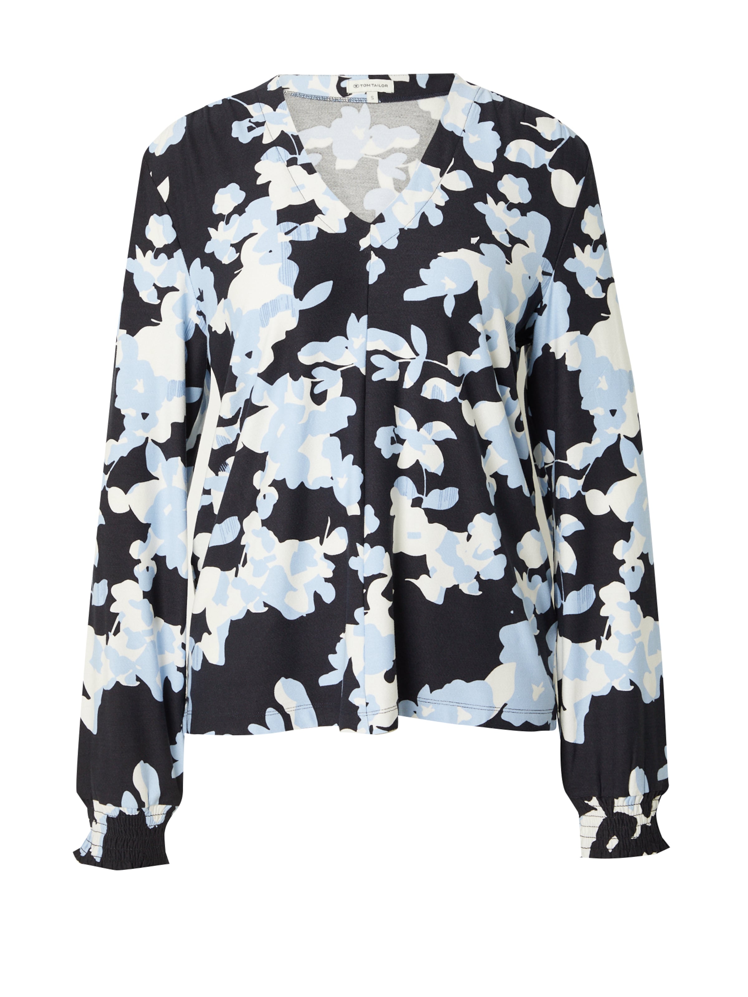 TOM TAILOR Bluse in Blau: Vorderseite