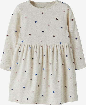 NAME IT Kleid 'NMFNUTTI' in Beige: Vorderseite