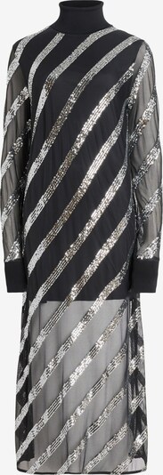 AllSaints Kleid 'JUELA' in schwarz / silber, Produktansicht