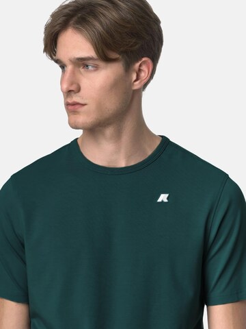 K-Way - Camiseta 'K-WAY ADAME LIGHT STRETCH JERSEY T-Shirt e Polo' en verde