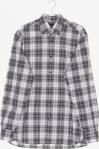 TOMMY HILFIGER Button-down-Hemd XS in Grau: predná strana