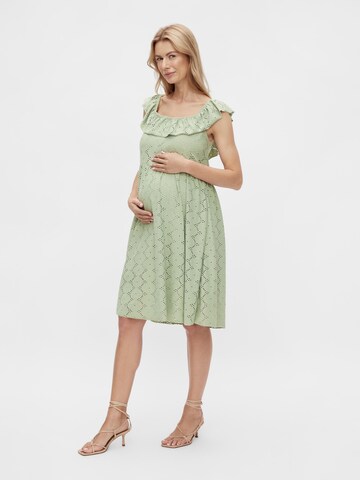 Robe 'Minni' MAMALICIOUS en vert