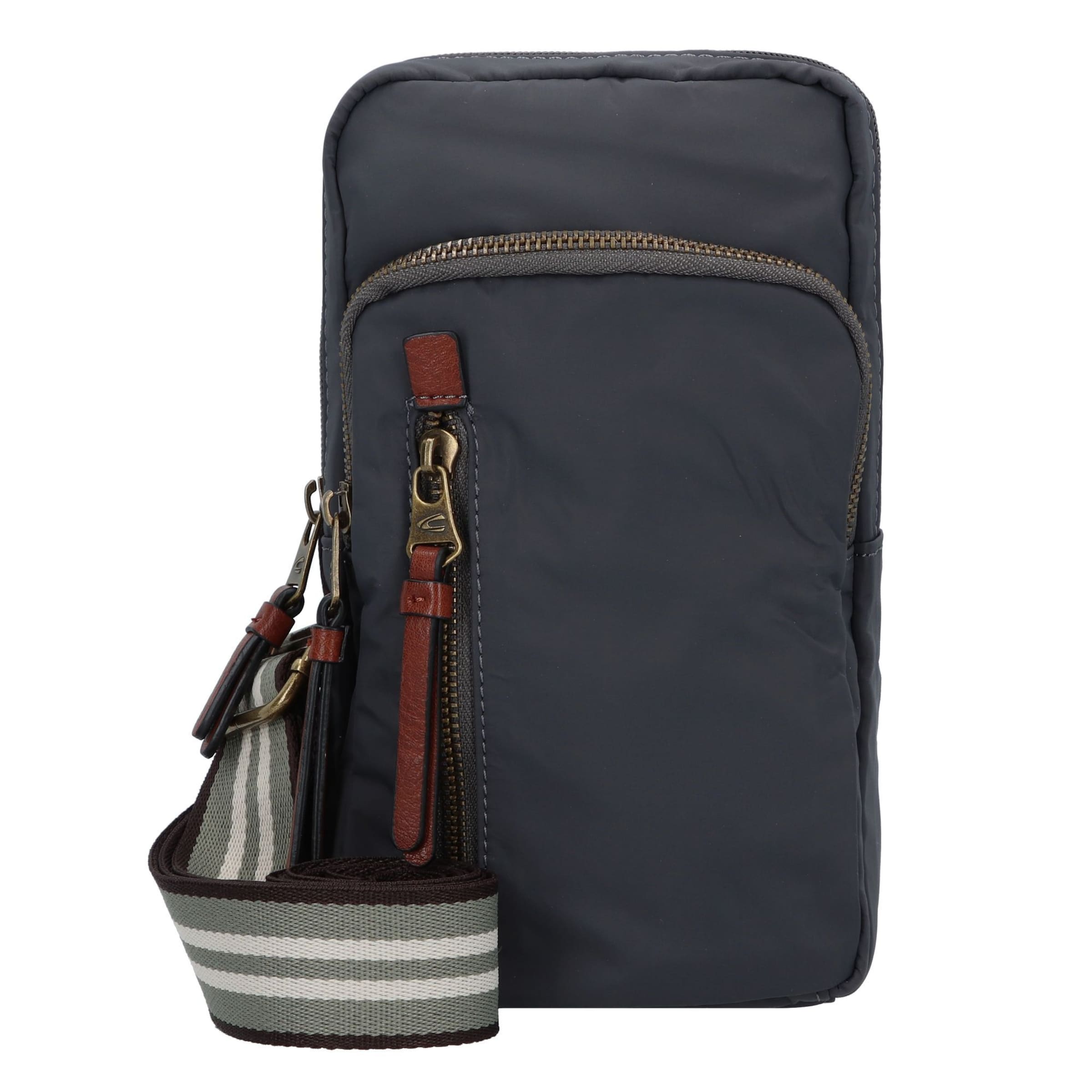 CAMEL ACTIVE Umhängetasche 'Bari' in Blau: Vorderseite