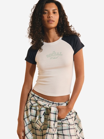Camicia da notte 'The Social Club' di ETAM in beige