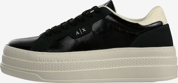 ARMANI EXCHANGE Sneakers in Black: front
