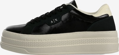 ARMANI EXCHANGE Nízke tenisky, veľkosť 36 - nebielená / čierna, Produkt