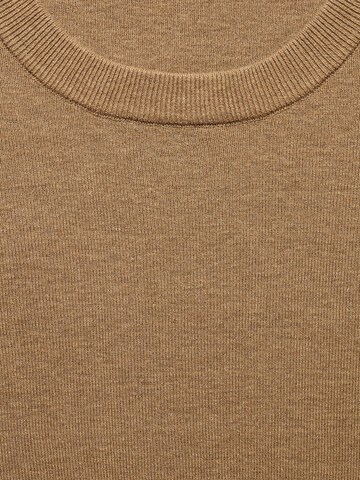 MANGO MAN Pullover 'LINO' i brun