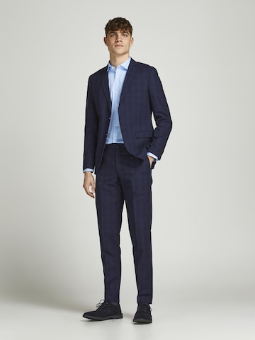 Jack & Jones Premium Super slim fit Overhemd 'JJPRParma' in Blauw