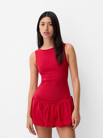 Bershka Dress in Red: front