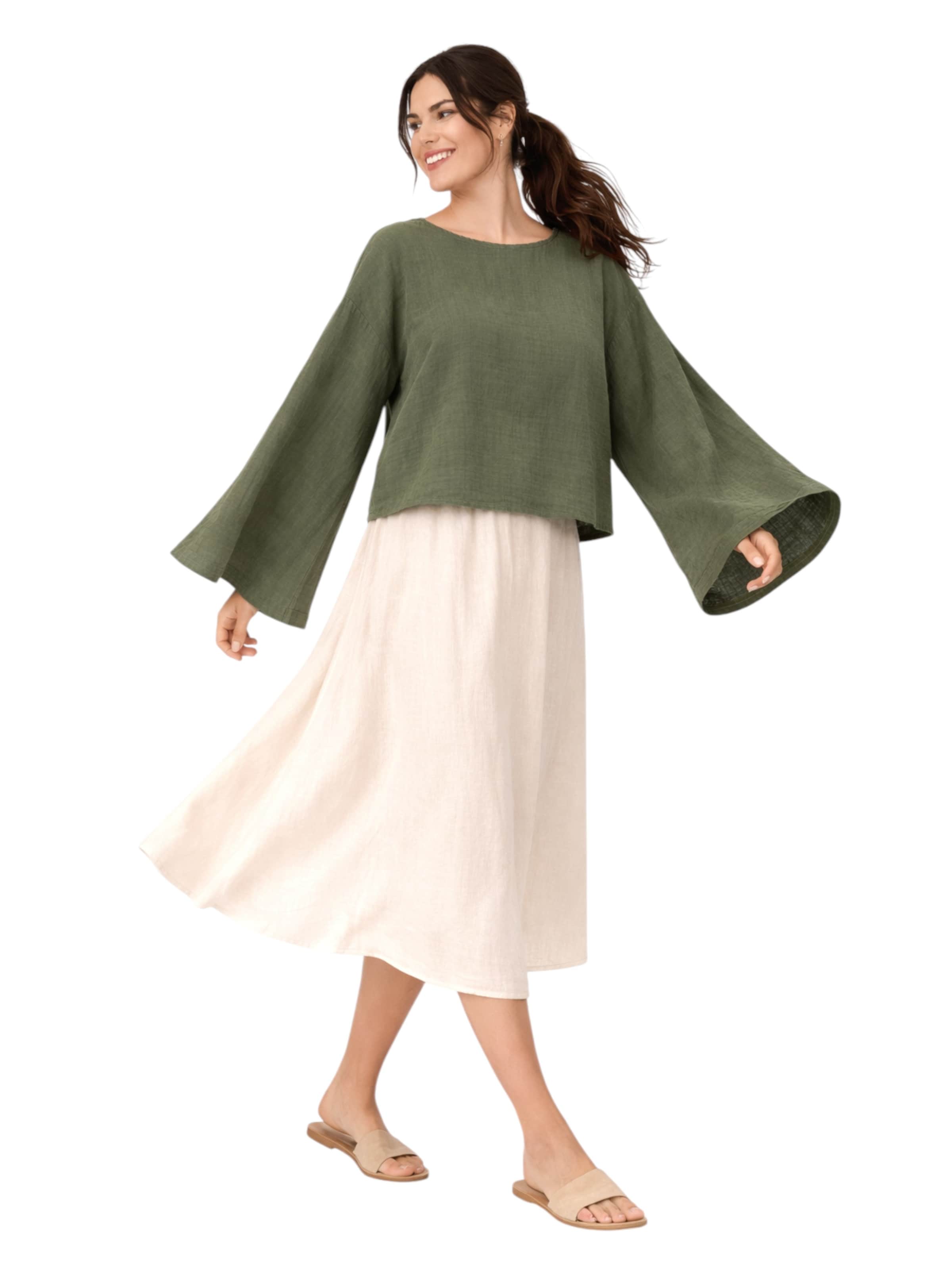 WENOR Blouse 'AVELOA' in Green