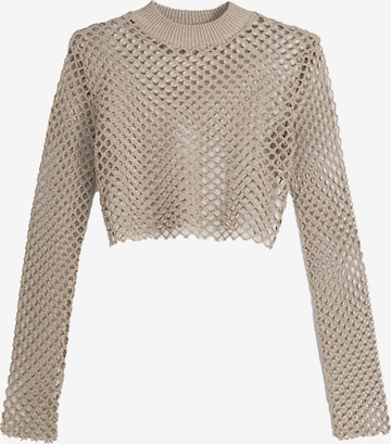 Bershka Shirt in Beige: predná strana