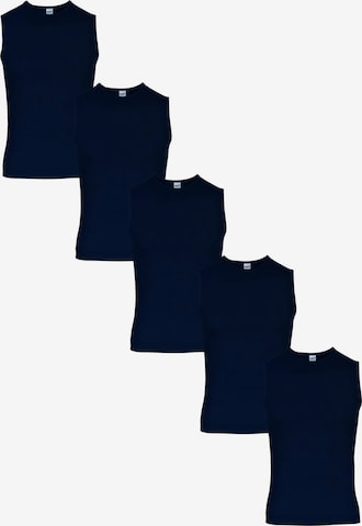 Maxte Unterhemd 'BASIC MAX Unterhemd 5er Pack' in Blau: Vorderseite