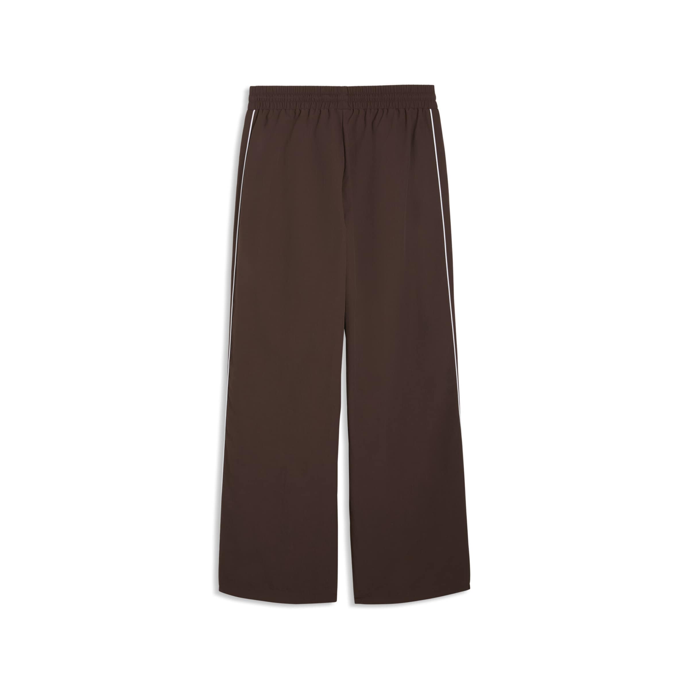 PUMA Regular Sportbroek in Bruin