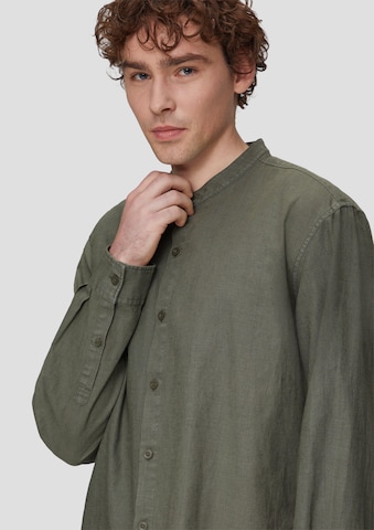 Regular fit Camicia di QS in verde