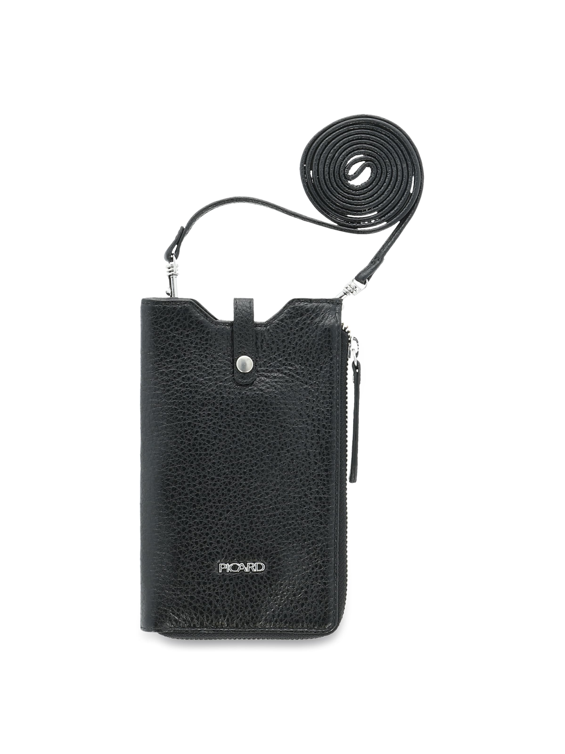 Picard Handytasche und Portemonnaie  'Nancy' in Schwarz: Vorderseite