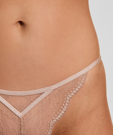 Hunkemöller String 'Isabelle' in Braun