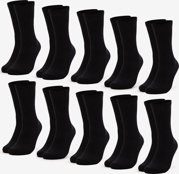 Chaussettes 'Lotte' Occulto en noir : devant