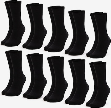 Occulto Socken 'Lotte' in Schwarz: predná strana