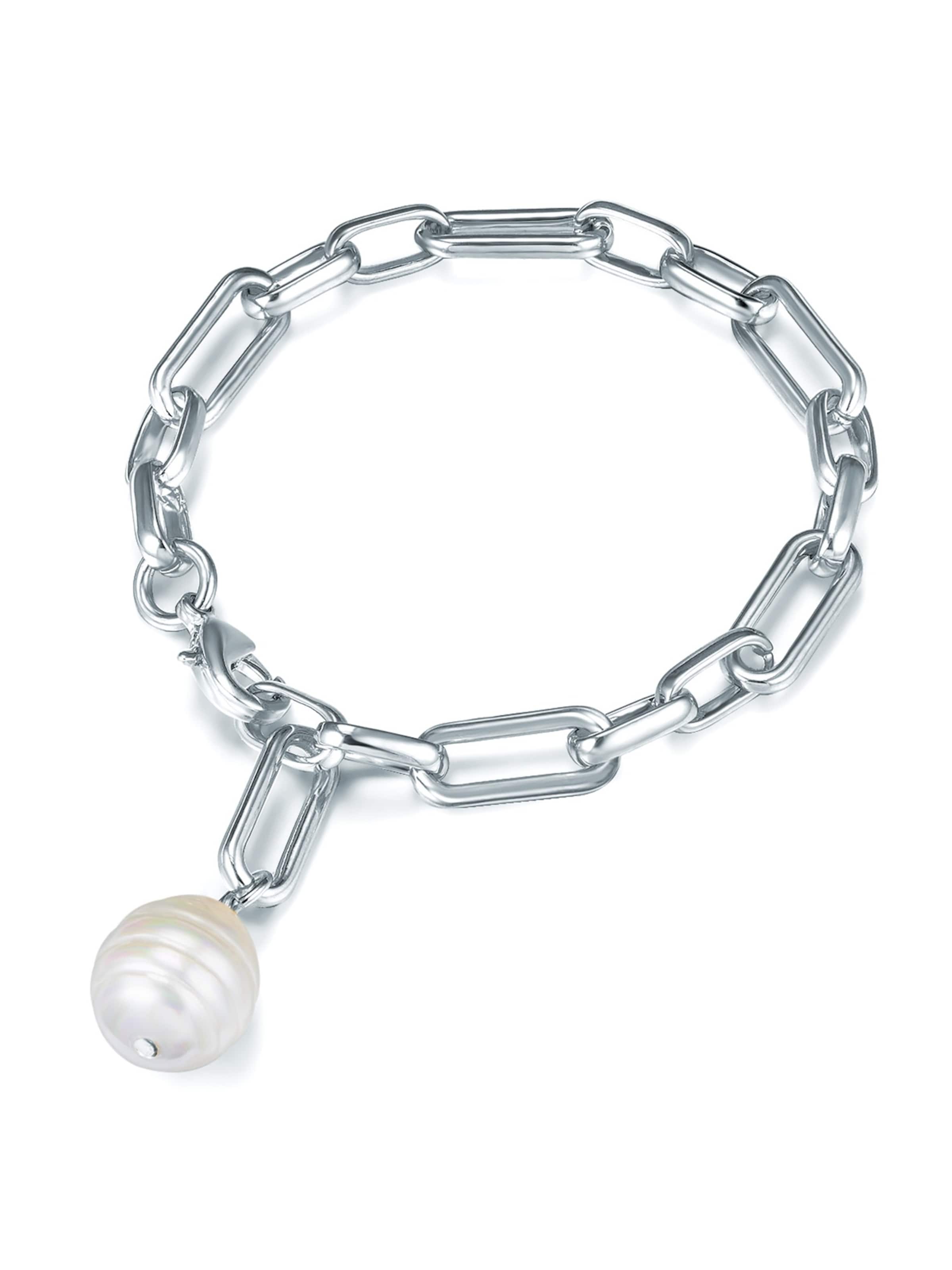 Braccialetto di Lulu & Jane in argento: frontale