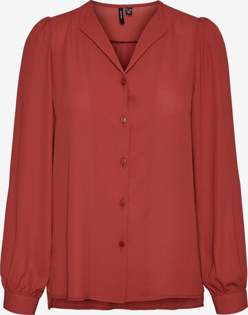 Vero Moda Curve Blouse 'Gry' in Red: front