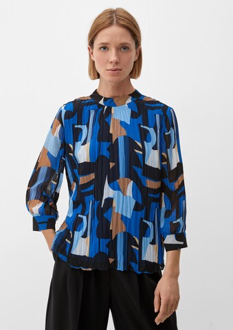 s.Oliver BLACK LABEL Blouse in Blue: front
