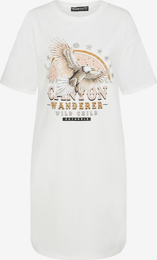 Cloud5ive Šaty - zlatá žltá / ružová / čierna / biela, Produkt