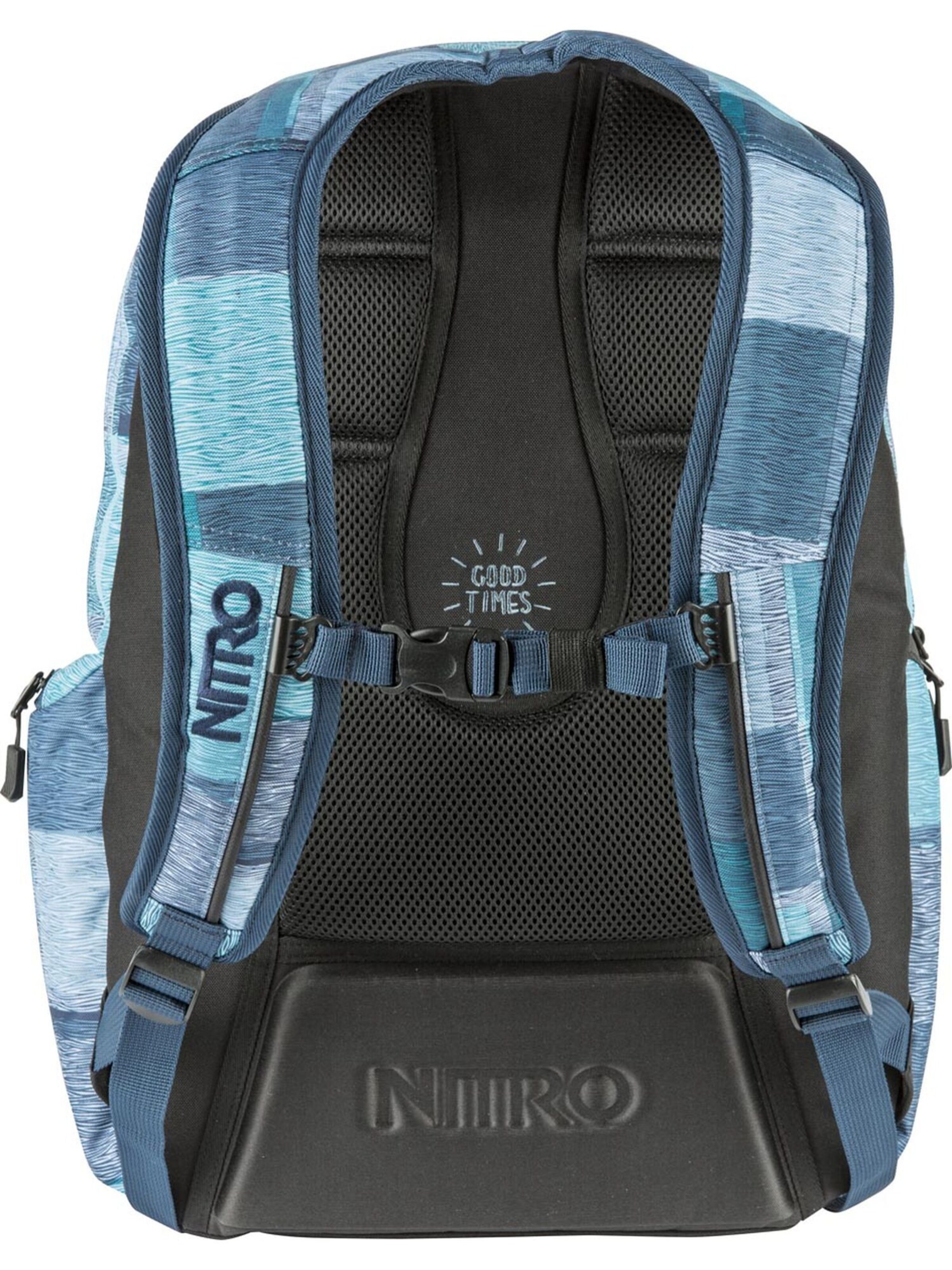 NitroBags Rucksack Hero in Blau