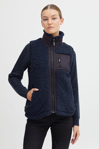 Oxmo Vest 'Oxelinor' in Blue: front