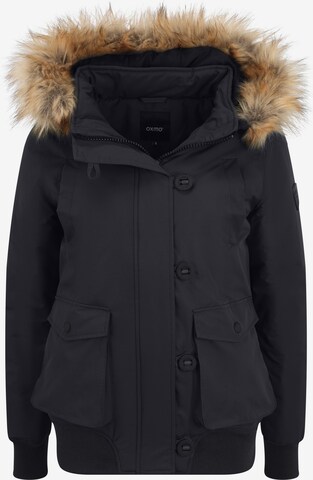 Oxmo Winter Jacket 'Acila' in Black: front