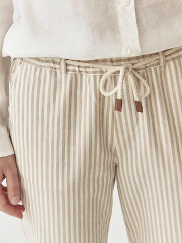 TATUUM Tapered Hose 'FARAJA' in Beige