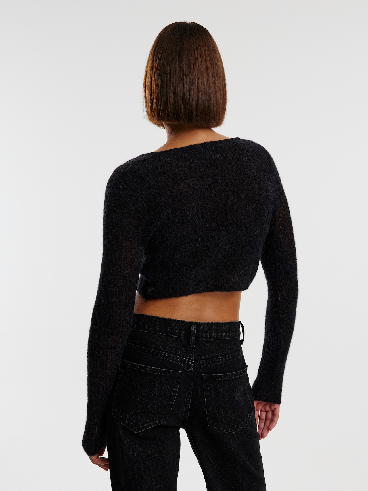 EDITED Produkte Strickjacke schwarz