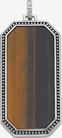 Giorgio Martello Milano Anhänger in Braun: Vorderseite