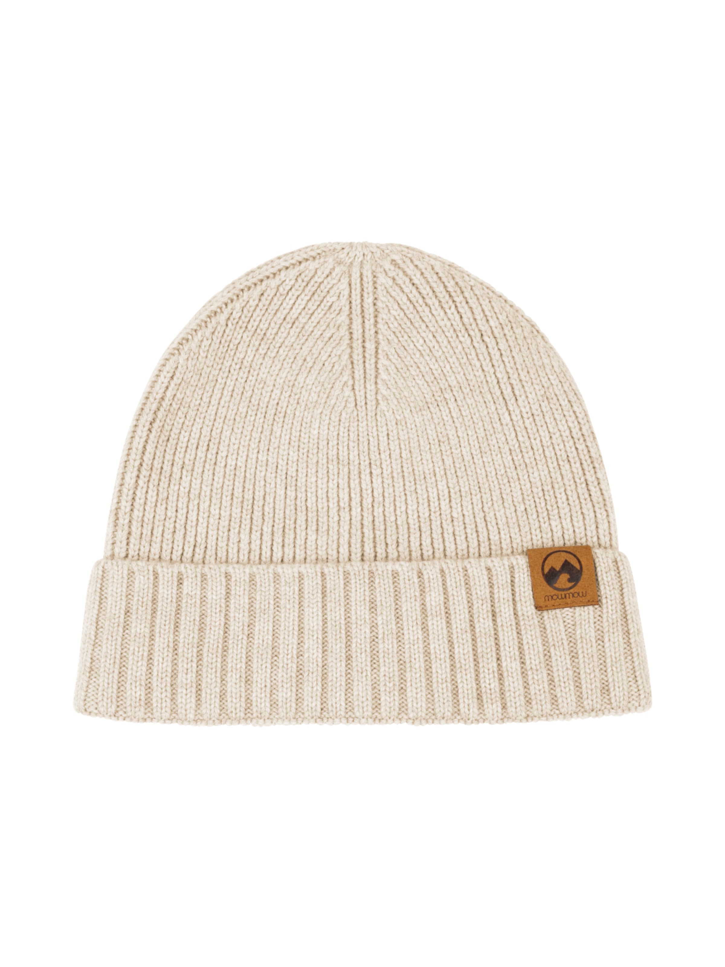 Berretto sportivo di Mowmow in beige: frontale