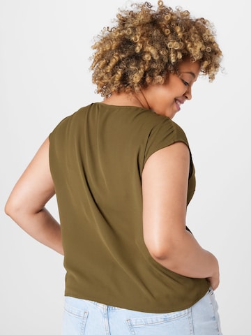 Vero Moda Curve Shirt 'MAPLE' in Grün