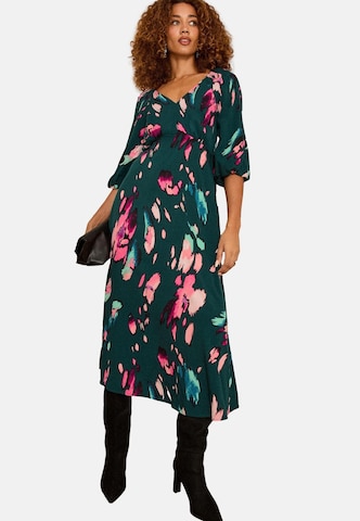 Abito di love & roses in verde: frontale