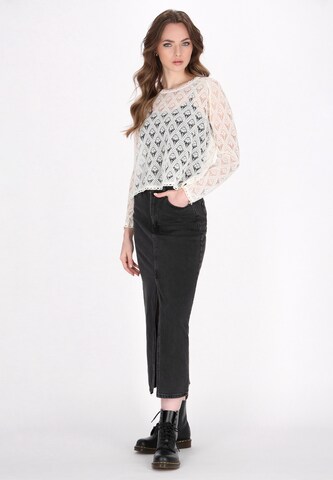 Pull-over DreiMaster Vintage en blanc